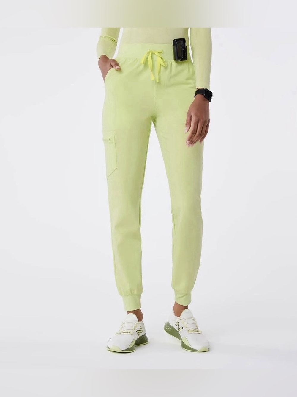 Figs   sea mist high waisted scrub  jogger size small original release nwot